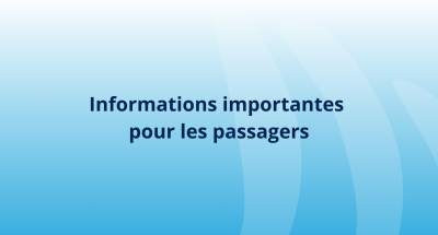 infos importantes